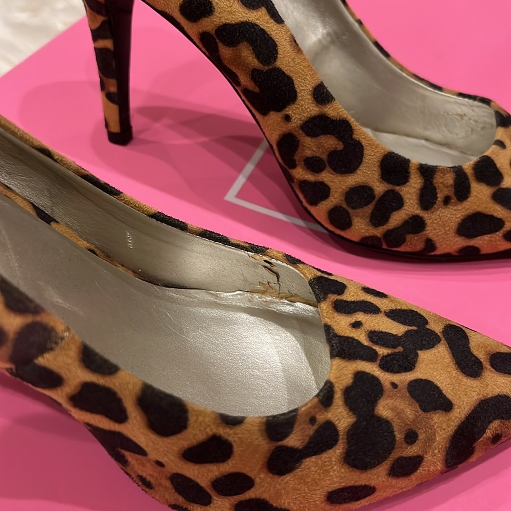 Leopard heels - Picture 2 of 3